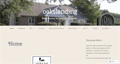 Desktop Screenshot of oakslanding.org